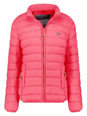 Geographical Norway Kurtka pikowana "Atikolor" w kolorze różowym rozmiar: L