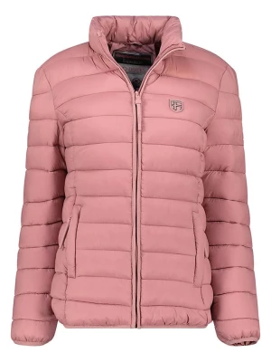 Geographical Norway Kurtka pikowana "Atikotal" w kolorze szaroróżowym rozmiar: L