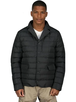 Geographical Norway Kurtka pikowana "Bao" w kolorze czarnym rozmiar: S