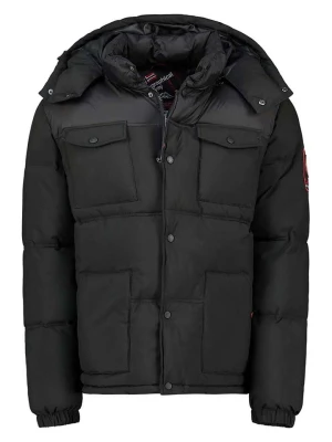 Geographical Norway Kurtka pikowana "Bareda" w kolorze czarnym rozmiar: 3XL