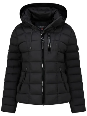 Geographical Norway Kurtka pikowana "Bastia" w kolorze czarnym rozmiar: L