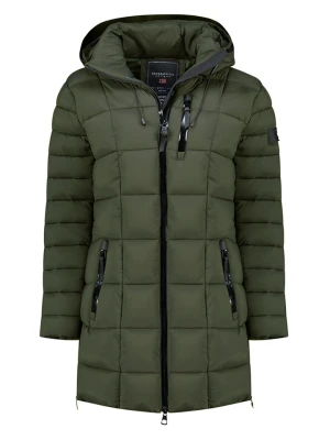Geographical Norway Kurtka pikowana "Bastia" w kolorze khaki rozmiar: S