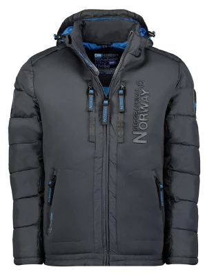 Geographical Norway Kurtka pikowana "Beachwood" w kolorze antracytowym rozmiar: L