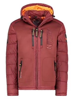 Geographical Norway Kurtka pikowana "Beachwood" w kolorze czerwonym rozmiar: M