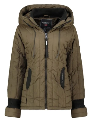 Geographical Norway Kurtka pikowana "Bitia" w kolorze khaki rozmiar: S