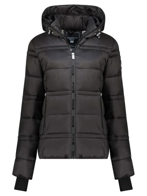 Geographical Norway Kurtka pikowana "Bliss" w kolorze czarnym rozmiar: S