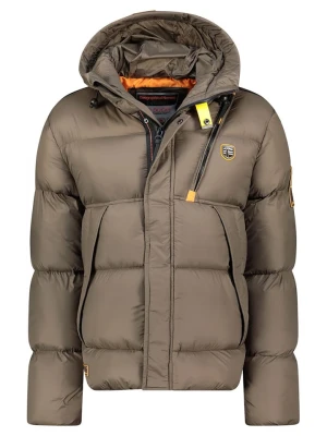 Geographical Norway Kurtka pikowana "Bodir" w kolorze szarobrązowym rozmiar: L