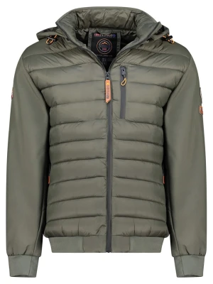 Geographical Norway Kurtka pikowana "Boswell" w kolorze khaki rozmiar: M