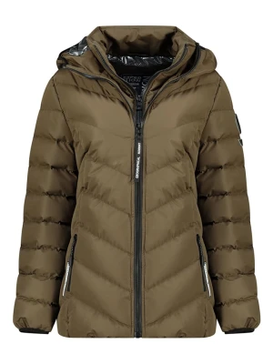 Geographical Norway Kurtka pikowana "Brace" w kolorze khaki rozmiar: 3XL