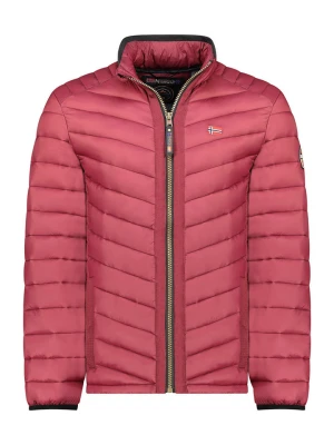 Geographical Norway Kurtka pikowana "Carliti" w kolorze bordowym rozmiar: M