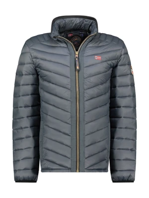 Geographical Norway Kurtka pikowana "Carliti " w kolorze ciemnoszarym rozmiar: M