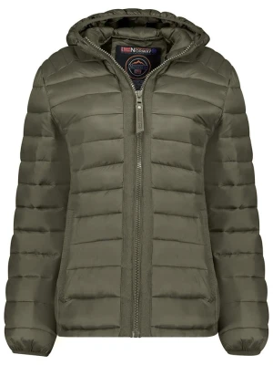 Geographical Norway Kurtka pikowana "Carlitilimo" w kolorze khaki rozmiar: M