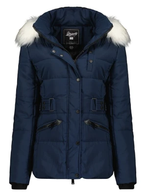 Geographical Norway Kurtka pikowana "Chester" w kolorze granatowym rozmiar: XL