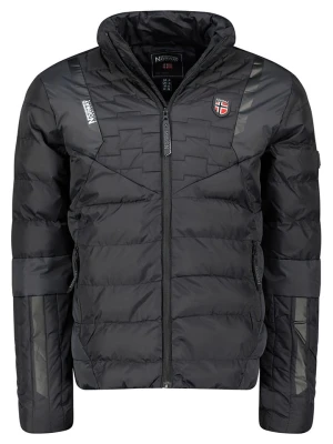 Geographical Norway Kurtka pikowana "Civan" w kolorze czarnym rozmiar: XXL