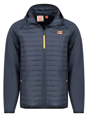 Geographical Norway Kurtka pikowana "Donald" w kolorze granatowym rozmiar: M