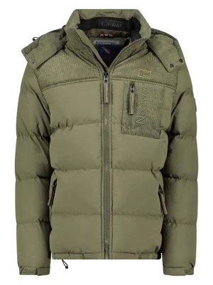 Geographical Norway Kurtka pikowana "Dupalo" w kolorze khaki rozmiar: L