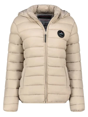 Geographical Norway Kurtka pikowana w kolorze beżowym rozmiar: XXL