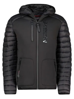 Geographical Norway Kurtka pikowana w kolorze czarnym rozmiar: M