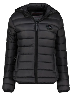 Geographical Norway Kurtka pikowana w kolorze czarnym rozmiar: XXL