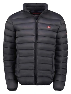Geographical Norway Kurtka pikowana w kolorze czarnym rozmiar: XXL