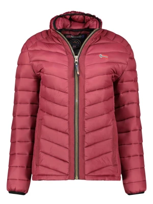 Geographical Norway Kurtka pikowana w kolorze czerwonym rozmiar: S