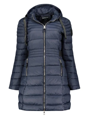 Geographical Norway Kurtka pikowana w kolorze granatowym rozmiar: L