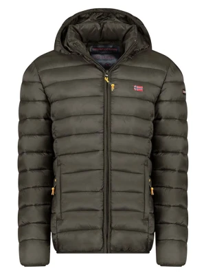 Geographical Norway Kurtka pikowana w kolorze khaki rozmiar: XXL