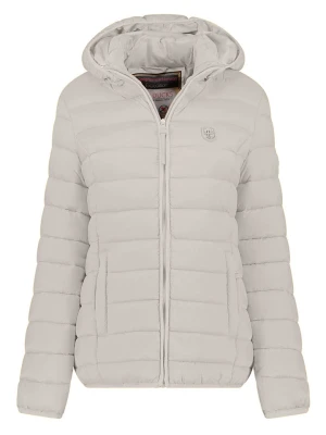 Geographical Norway Kurtka pikowana w kolorze szarym rozmiar: XXL