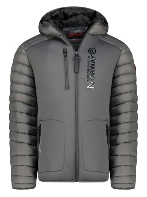 Zdjęcie produktu Geographical Norway Kurtka pikowana w kolorze szarym rozmiar: M