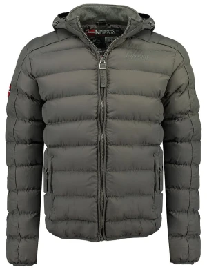 Zdjęcie produktu Geographical Norway Kurtka pikowana w kolorze szarym rozmiar: XL