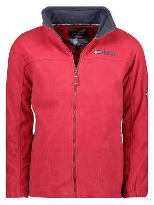 Geographical Norway Kurtka polarowa "Tamazonie" w kolorze czerwonym rozmiar: S
