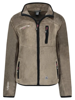 Geographical Norway Kurtka polarowa "Tamoureuse" w kolorze szarobrązowym rozmiar: S