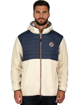Geographical Norway Kurtka polarowa "Tangus" w kolorze granatowo-kremowym rozmiar: S