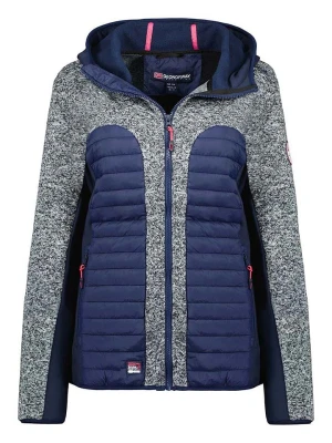 Geographical Norway Kurtka polarowa "Taquese" w kolorze szaro-granatowym rozmiar: 176