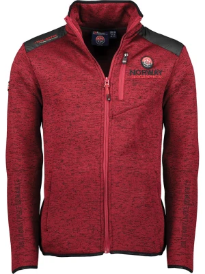 Geographical Norway Kurtka polarowa "Tavid" w kolorze bordowym rozmiar: XXL