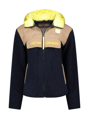 Geographical Norway Kurtka polarowa "Techic" w kolorze granatowym rozmiar: L