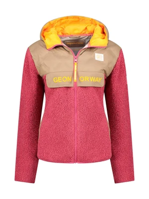 Geographical Norway Kurtka polarowa "Techic" w kolorze różowym rozmiar: XXL