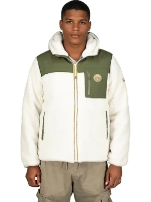 Geographical Norway Kurtka polarowa "Terpa" w kolorze kremowym rozmiar: XL