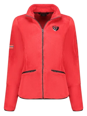 Geographical Norway Kurtka polarowa "Tisaline" w kolorze czerwonym rozmiar: L