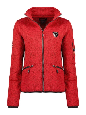 Geographical Norway Kurtka polarowa "Tisane" w kolorze czerwonym rozmiar: S