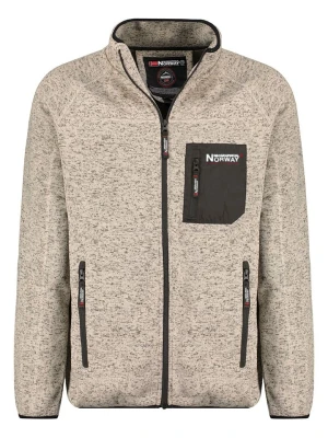 Geographical Norway Kurtka polarowa "Title" w kolorze beżowo-szarym rozmiar: S