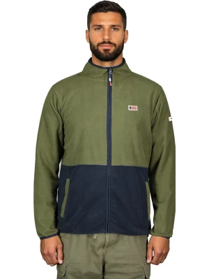 Geographical Norway Kurtka polarowa "Touki" w kolorze khaki rozmiar: S