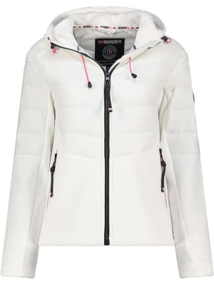 Geographical Norway Kurtka polarowa "Trendy" w kolorze białym rozmiar: L