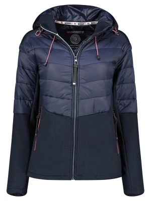 Geographical Norway Kurtka polarowa "Trendy" w kolorze granatowym rozmiar: M