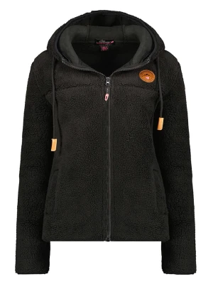 Zdjęcie produktu Geographical Norway Kurtka polarowa "Truble" w kolorze czarnym rozmiar: XL