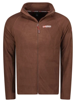 Geographical Norway Kurtka polarowa "Tug" w kolorze brązowym rozmiar: XL