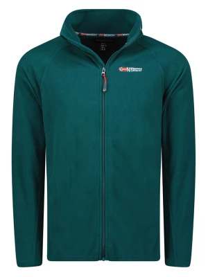 Geographical Norway Kurtka polarowa "Tug" w kolorze zielonym rozmiar: 164