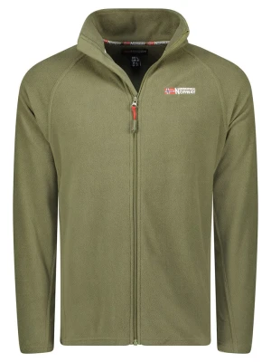 Geographical Norway Kurtka polarowa "Tug" w kolorze zielonym rozmiar: S