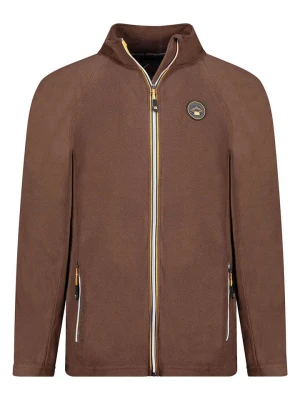 Geographical Norway Kurtka polarowa "Tugim" w kolorze brązowym rozmiar: L