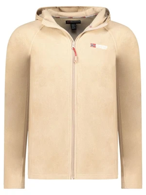 Geographical Norway Kurtka polarowa "Tugood" w kolorze beżowym rozmiar: M